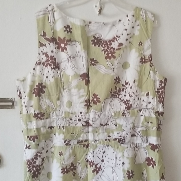 Sandra Darren tea dress, size 14 - Picture 5 of 7